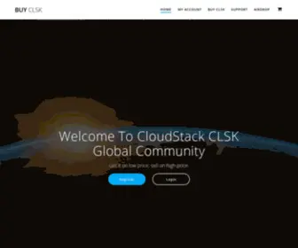 Buyclsk.com(Buy CLSK) Screenshot