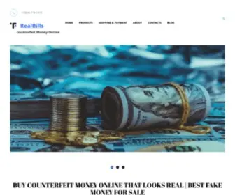 Buycounterfeitmoneyonline.net(BUY FAKE MONEY ONLINE) Screenshot