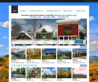 Buycrestedbutte.com(Jana Barrett) Screenshot