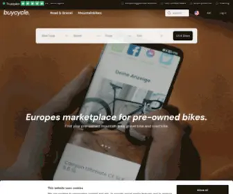 Buycycle.com(Find your used roadbike) Screenshot