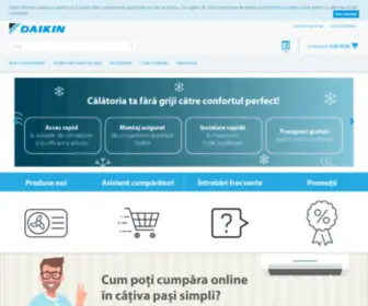 Buydaikin.ro(Daikin RO B2C Site) Screenshot