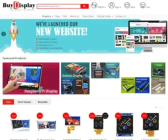 Buydisplay.com(China LCD Module Manufacturer for Graphic) Screenshot