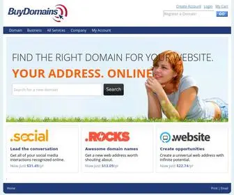 BuyDomainsregistration.com(BuyDomainsregistration) Screenshot