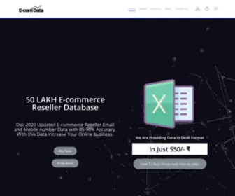 Buyecomdata.tech(Buy Data) Screenshot