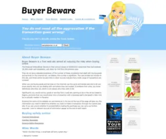 Buyerbeware.co.uk(Buyer Beware) Screenshot