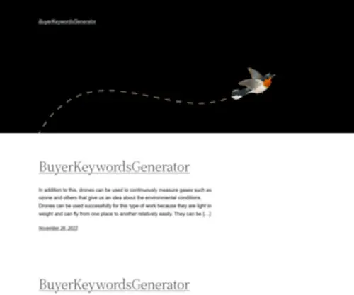 Buyerkeywordsgenerator.com(Buyer Keywords Generator) Screenshot