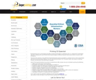 Buyerprinting.com(Full Color Catalogs) Screenshot