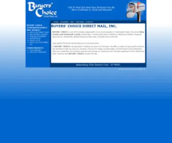 Buyerschoicemail.com(Buyers' Choice Direct Mail) Screenshot