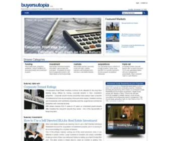 Buyersutopia.com(Real Estate Investment) Screenshot