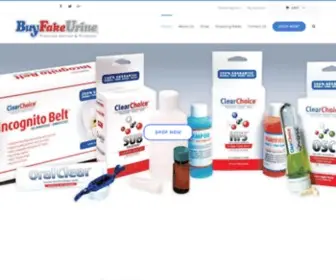 Buyfakeurine.com(Synthetic Urine Belts) Screenshot