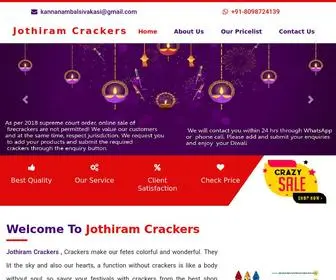 Buyfirecrackersandgiftbox.com(JOTHIRAM CRACKERS) Screenshot