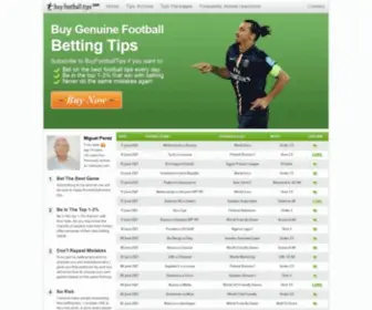 Buyfootballtips.com(Buyfootballtips) Screenshot