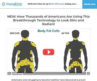 Buyfreeze2Trim.com(Freeze2Trim) Screenshot