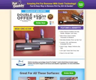 Buyfurdaddy.com(Amazing Pet Fur Remover With Sonic Technology) Screenshot