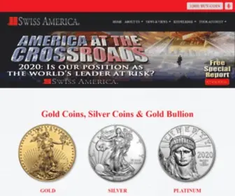 Buygold.com(Swiss America) Screenshot