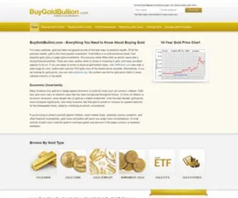 Buygoldbullion.com(Buy Gold Bullion) Screenshot