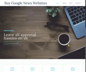 Buygooglenewswebsites.com(Buy Google News Websites) Screenshot