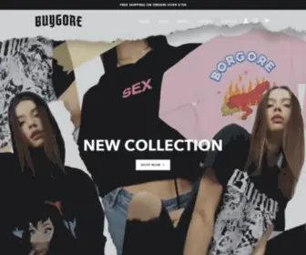 Buygore.com(Buygore Records) Screenshot