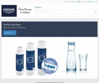 Buygrohe.us(GROHE Shop) Screenshot