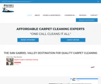 Buyherscarpetcleaning.com(Buyher’s Carpet & Upholstery) Screenshot