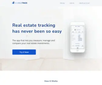 Buyholdtrack.com(Property Performance Tracking for Rental Property Owners) Screenshot