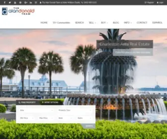 Buyhomesincharleston.com(Charleston, SC Real Estate Keller Williams Realty) Screenshot