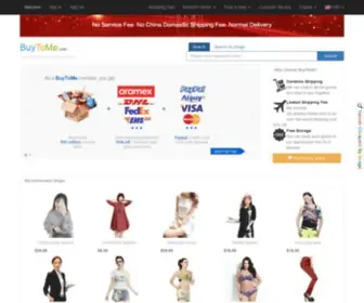 Buyinchinese.com(Buy China shop at Wholesale Price By Online English Taobao Agent) Screenshot