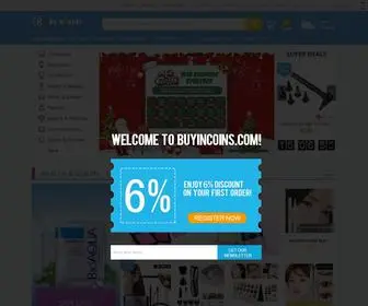 Buyincoins.com(Buy In Coins) Screenshot