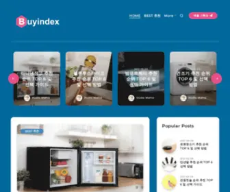 Buyindex.co.kr(제품 추천) Screenshot