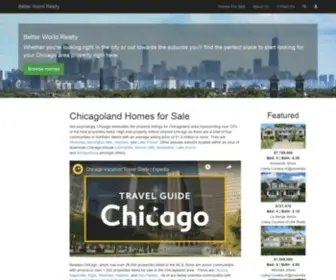 Buyingahomechicago.com(Prudential Rubloff Properties) Screenshot