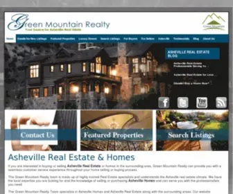 Buyingashevillerealestate.com(Asheville Real Estate) Screenshot