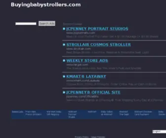 Buyingbabystrollers.com(Car Seats and Strollers) Screenshot