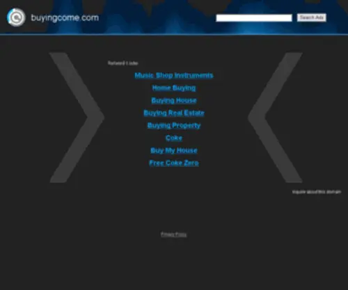 Buyingcome.com(Suppliers and Manufacturer Catalog) Screenshot