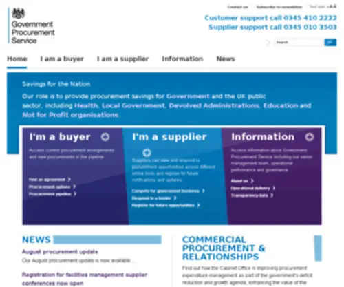 Buyingsolutions.gov.uk(Buying Solutions) Screenshot