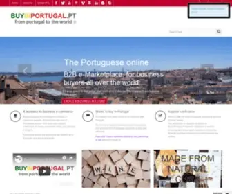 Buyinportugal.pt(B2B Marketplace) Screenshot