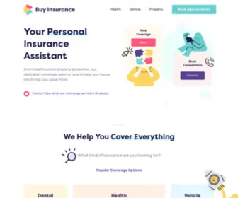 Buyinsurance.com(Buy Insurance) Screenshot