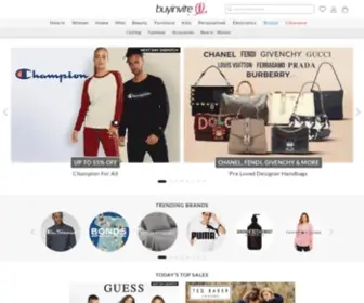 Buyinvite.com.au(Shop Designer Brands) Screenshot