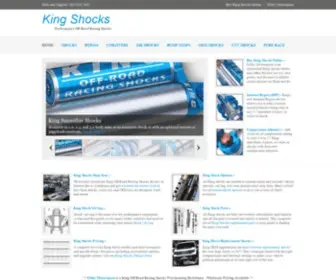 Buykingshocks.com(King Shocks) Screenshot