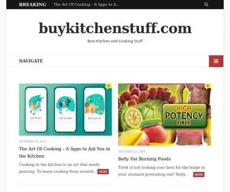 Buykitchenstuff.com(Best Kitchen and Cooking Stuff) Screenshot