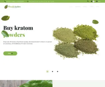 Buykratompowders.com(Columbus, OH & Bellevue, KY Kratom Boutique Stores) Screenshot
