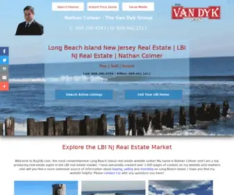 Buylbi.com(Long Beach Island New Jersey Real Estate) Screenshot