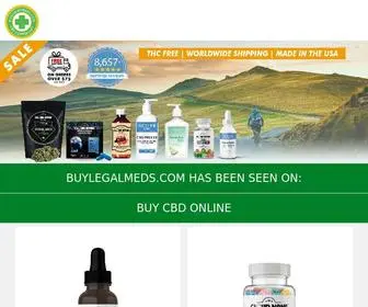 Buylegalmeds.com(Buy CBD Online) Screenshot