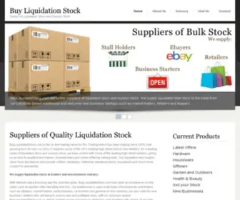 Buyliquidatedstock.com(Buyliquidatedstock) Screenshot