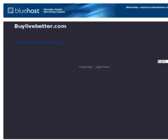 Buylivebetter.com(Have a Better Life) Screenshot