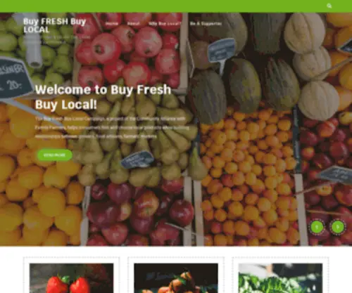 Buylocalca.org(WHERE TO FIND & ENJOY THE LOCAL FOODS OF CALIFORNIA) Screenshot