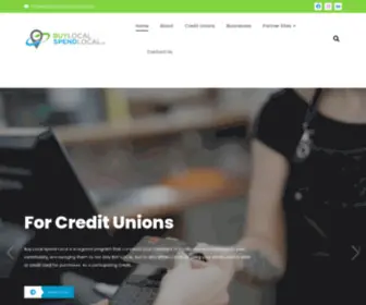 Buylocalspendlocal.com(Support Local Business While Saving Money) Screenshot