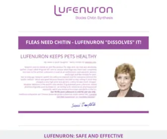 Buylufenuron.com(99.9% pure generic Lufenuron) Screenshot