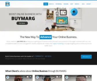 Buymarg.com(Ecommerce and Artificial Intelligence Services) Screenshot