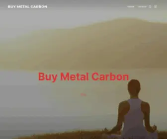 Buymetalcarbon.com(Buy Metal Carbon) Screenshot