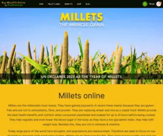 Buymilletsonline.com(Buy Millets Online at Best Prices In India) Screenshot